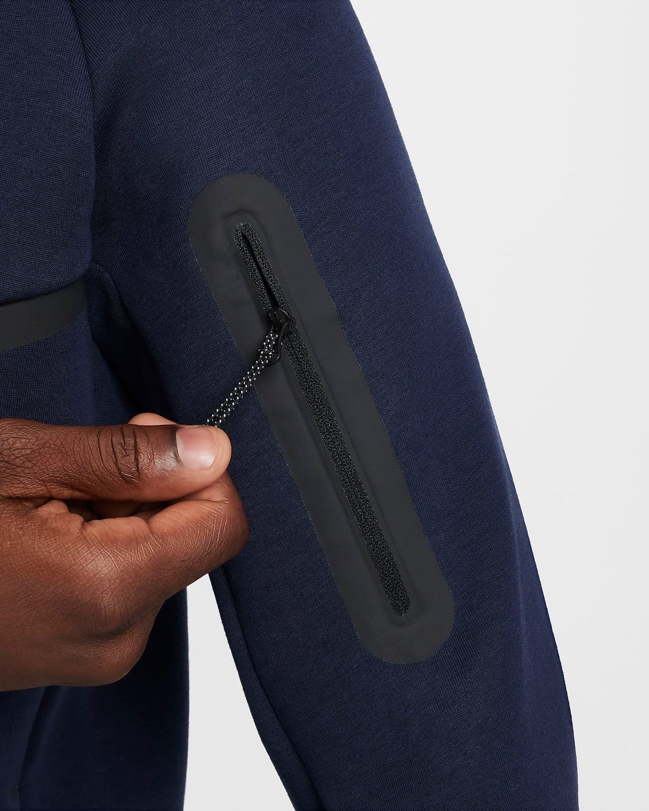 Image of Мъжки Суитшърт NIKE M NK TCH FLC WR FZ JKT - Ballistic-sport