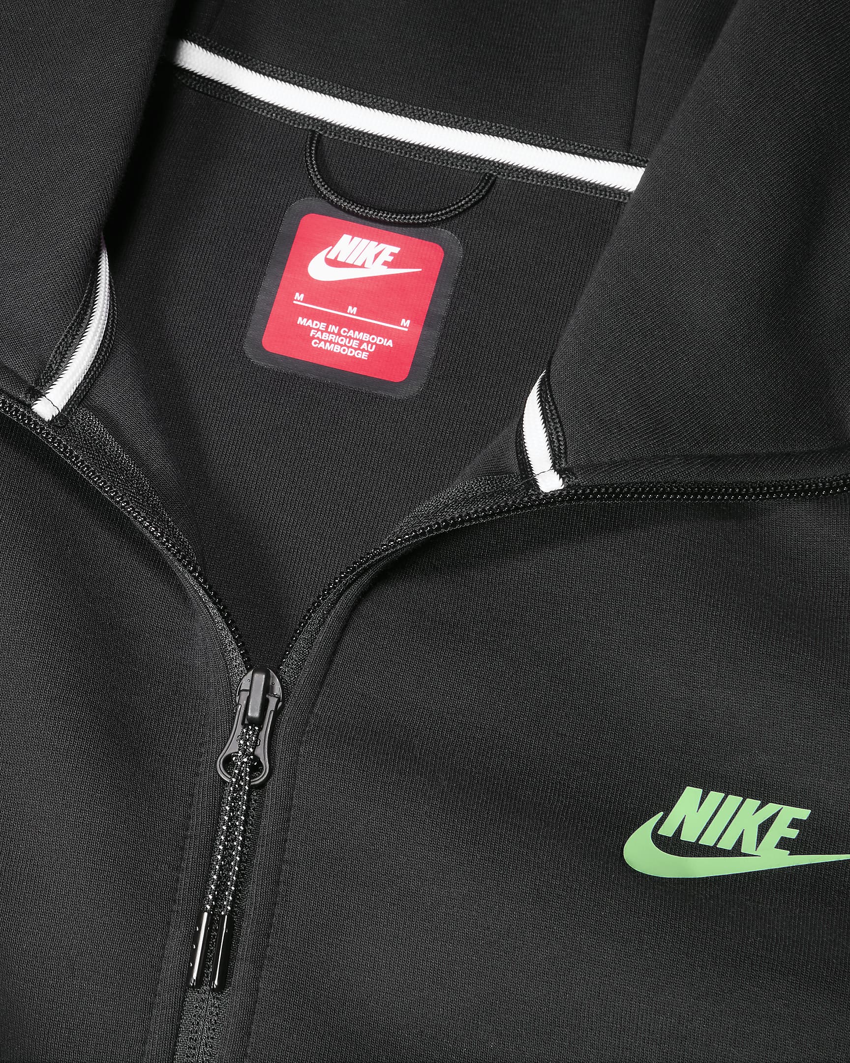 Image of Мъжки Суитшърт NIKE M NK TCH FLC WR FZ JKT - Ballistic-sport
