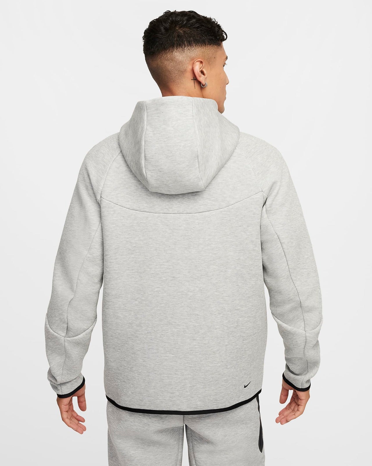 Image of Мъжки Суитшърт NIKE M NK TCH FLC WR FZ JKT - Ballistic-sport