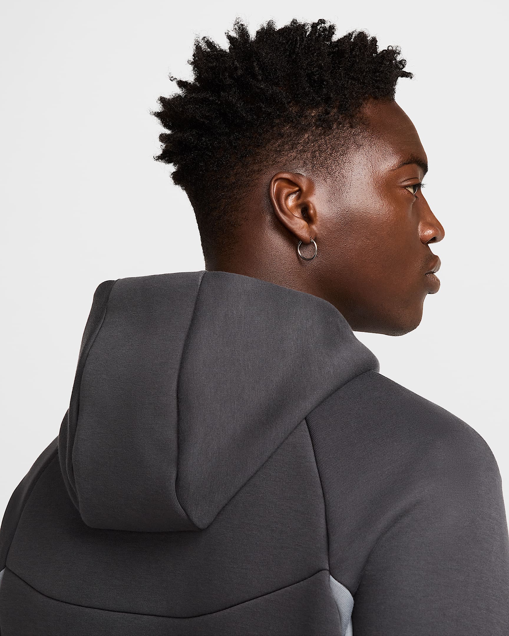 Мъжки Суитшърт NIKE M NK TCH FLC WR FZ JKT