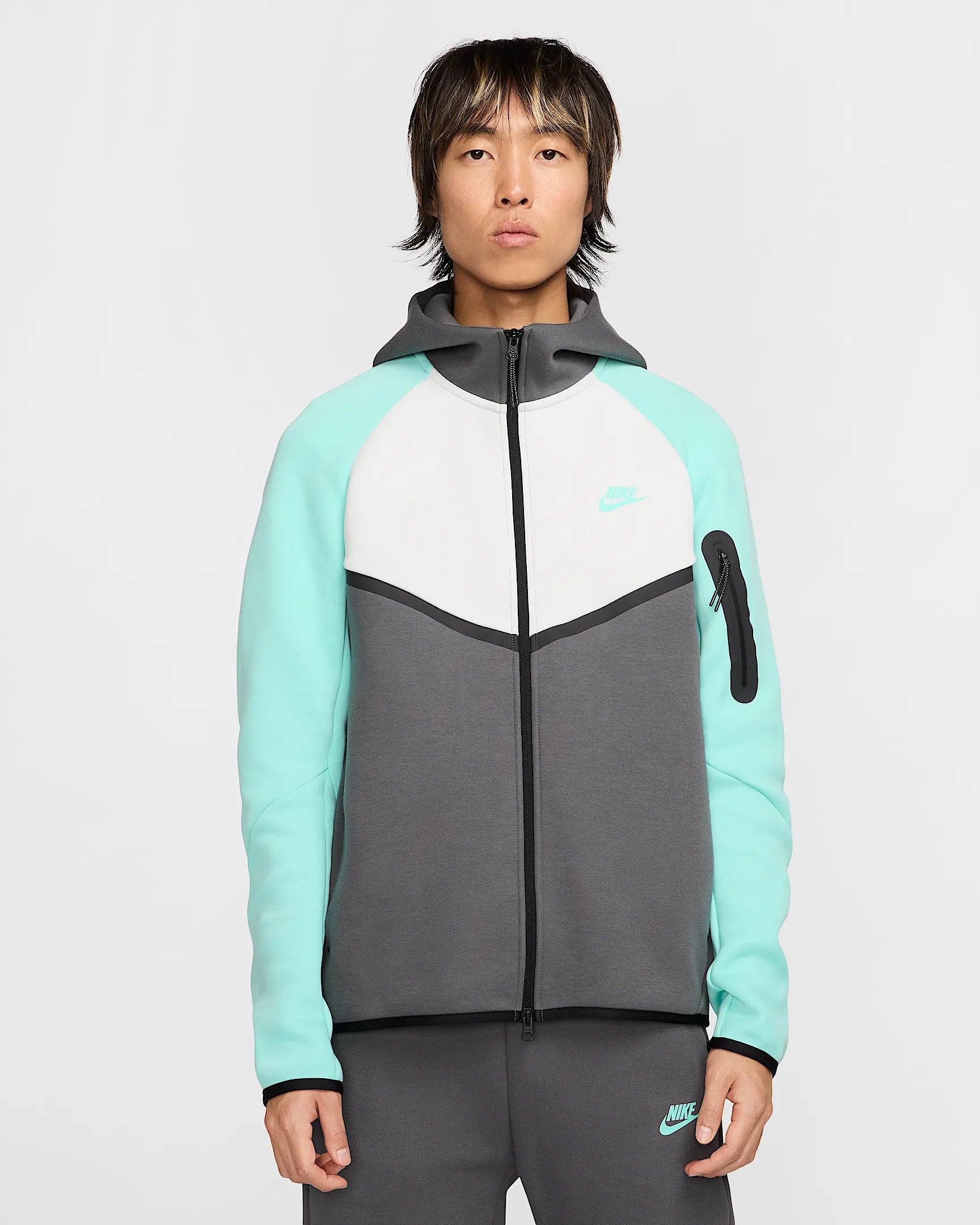 Image of Мъжки Суитшърт NIKE M NK TECH FLC FZ WR HOODIE - Ballitic-sport