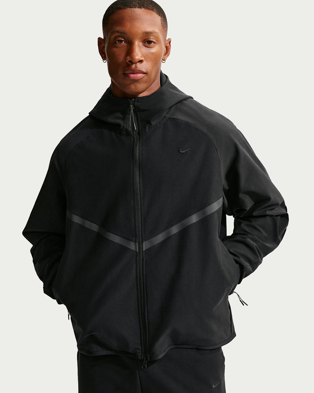 Image of Мъжко Яке NIKE M NK TECH SHORI KNIT WR FZ JKT IF1345-010- Ballistic sport, Балистик