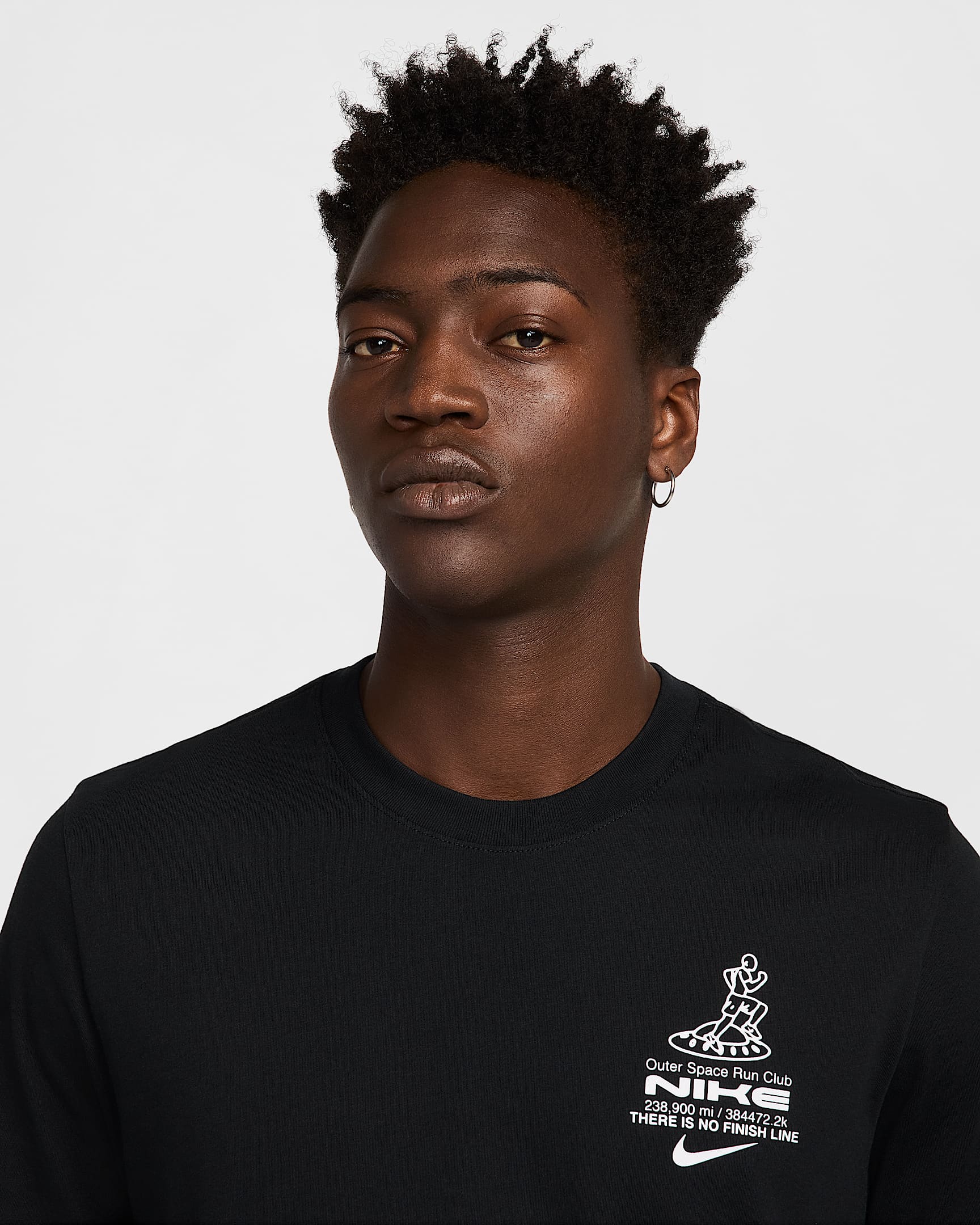 Image of Мъжка Тениска NIKE M NK TEE RUN IYKYK-HJ3617-010- Ballistic sport, Балистик