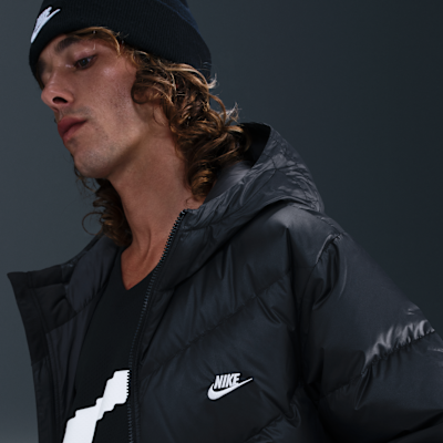 Image of Мъжко Яке NIKE M NK WINDRUNNER STMNT PRKA DWN -HV1441-010- Ballistic sport, Балистик