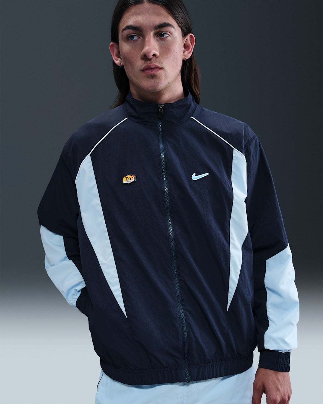 Мъжки Суитшърт NIKE M NSW TN TRACKTOP WVN