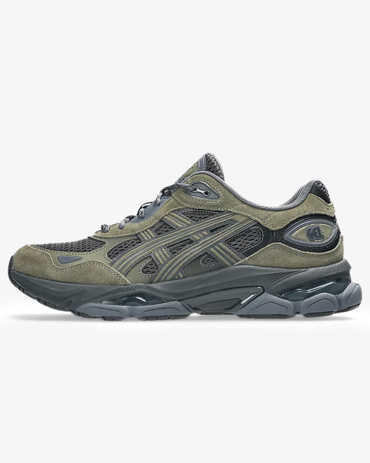 Image of Унисекс Маратонки ASICS GEL-NYC 2.0 GREY/LODEN GREEN