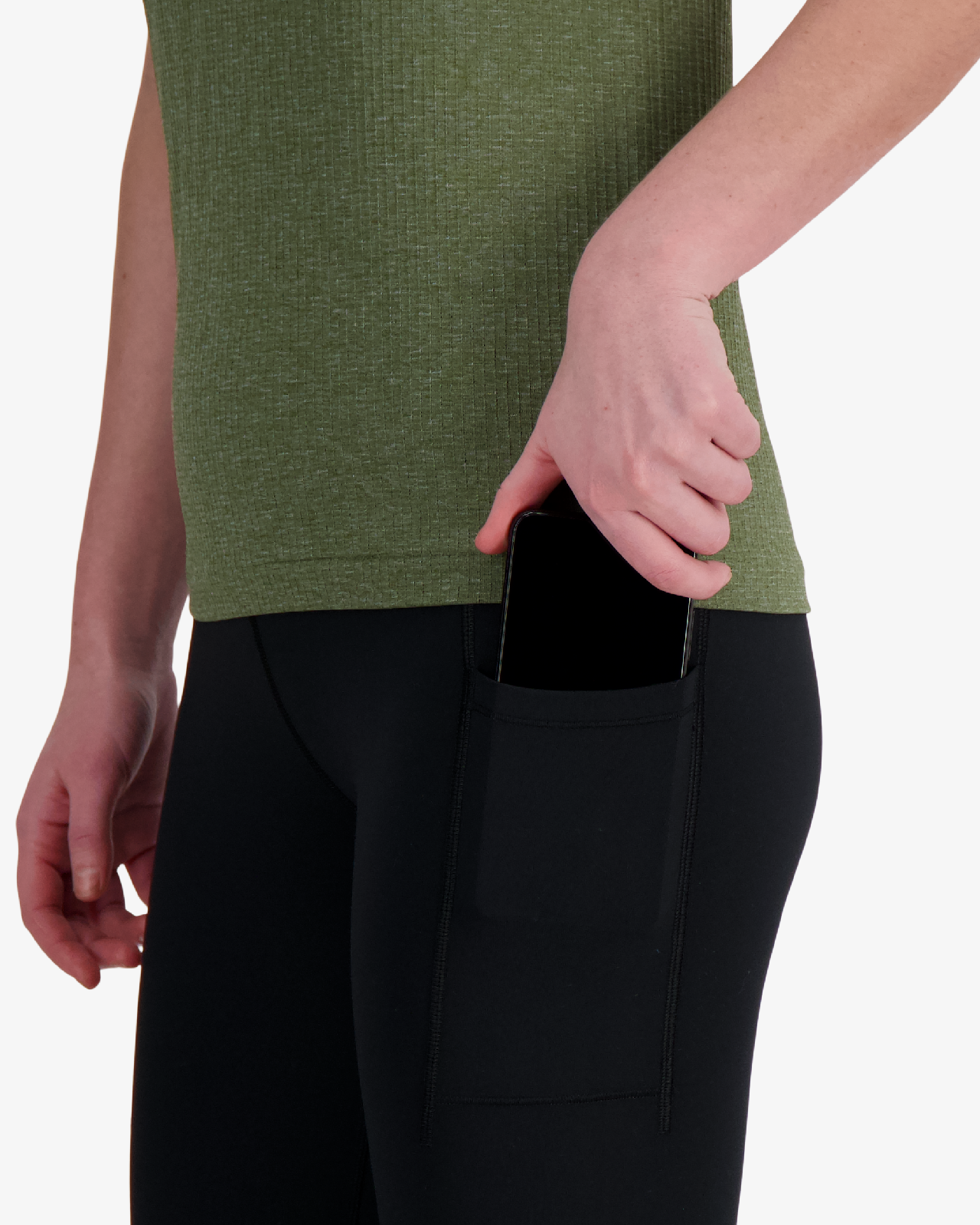 Image of Дамски Клин NEW BALANCE TIGHT NEW BALANCE SLEEK 23 INCH HIGH RISE PKT LEGGING - Ballistic-sport