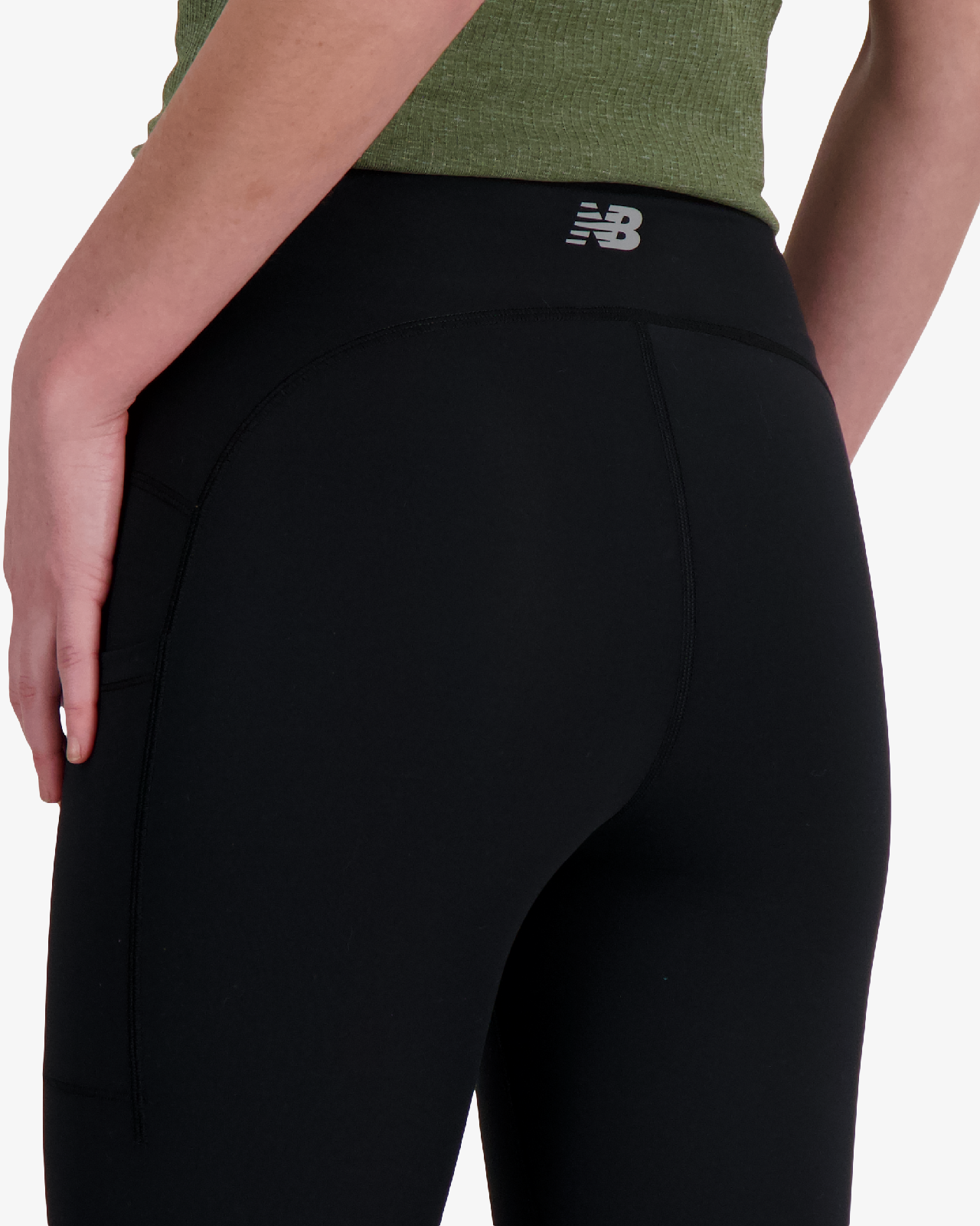 Image of Дамски Клин NEW BALANCE TIGHT NEW BALANCE SLEEK 23 INCH HIGH RISE PKT LEGGING - Ballistic-sport