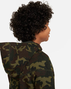 Image of Юношески Суитшърт NIKE B NSW TCH FLC CAMO TOP - Ballistic-sport