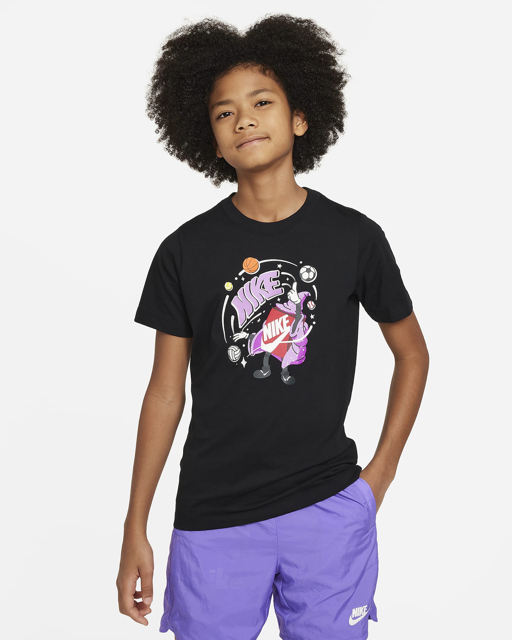 Юношеска Тениска NIKE K NSW TEE BOXY 1 - Ballistic-sport