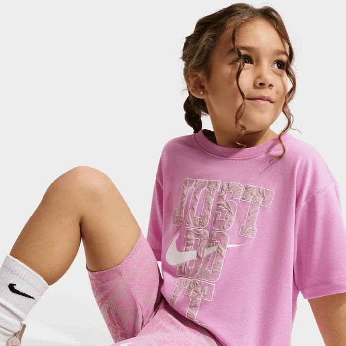 Image of Детски Комплект NIKE NKG LACE IT UP BIKE SHORT SET