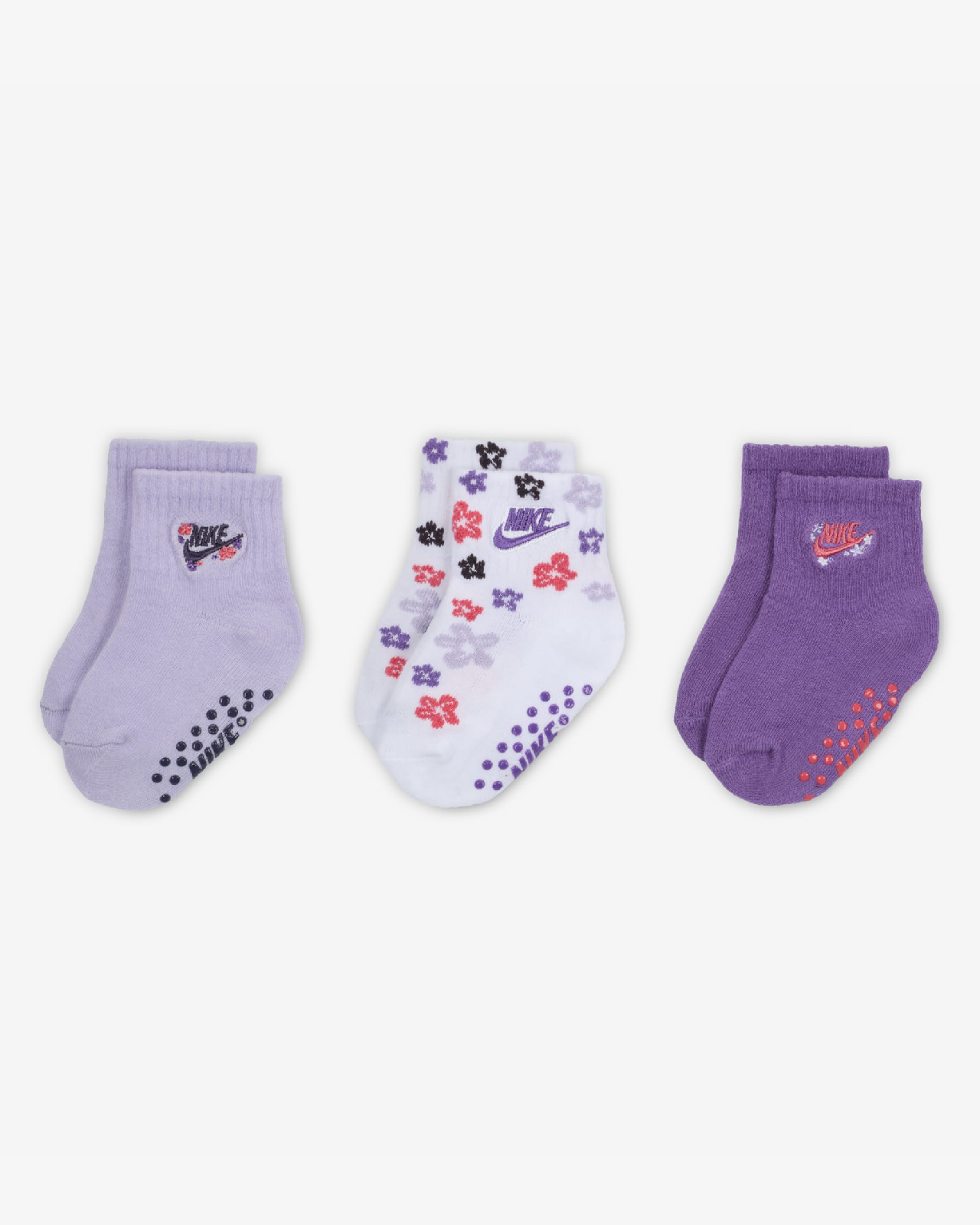 Бебешки Чорапи NIKE NHG GIRLS 3PK GRIPPER - Ballistic-sport
