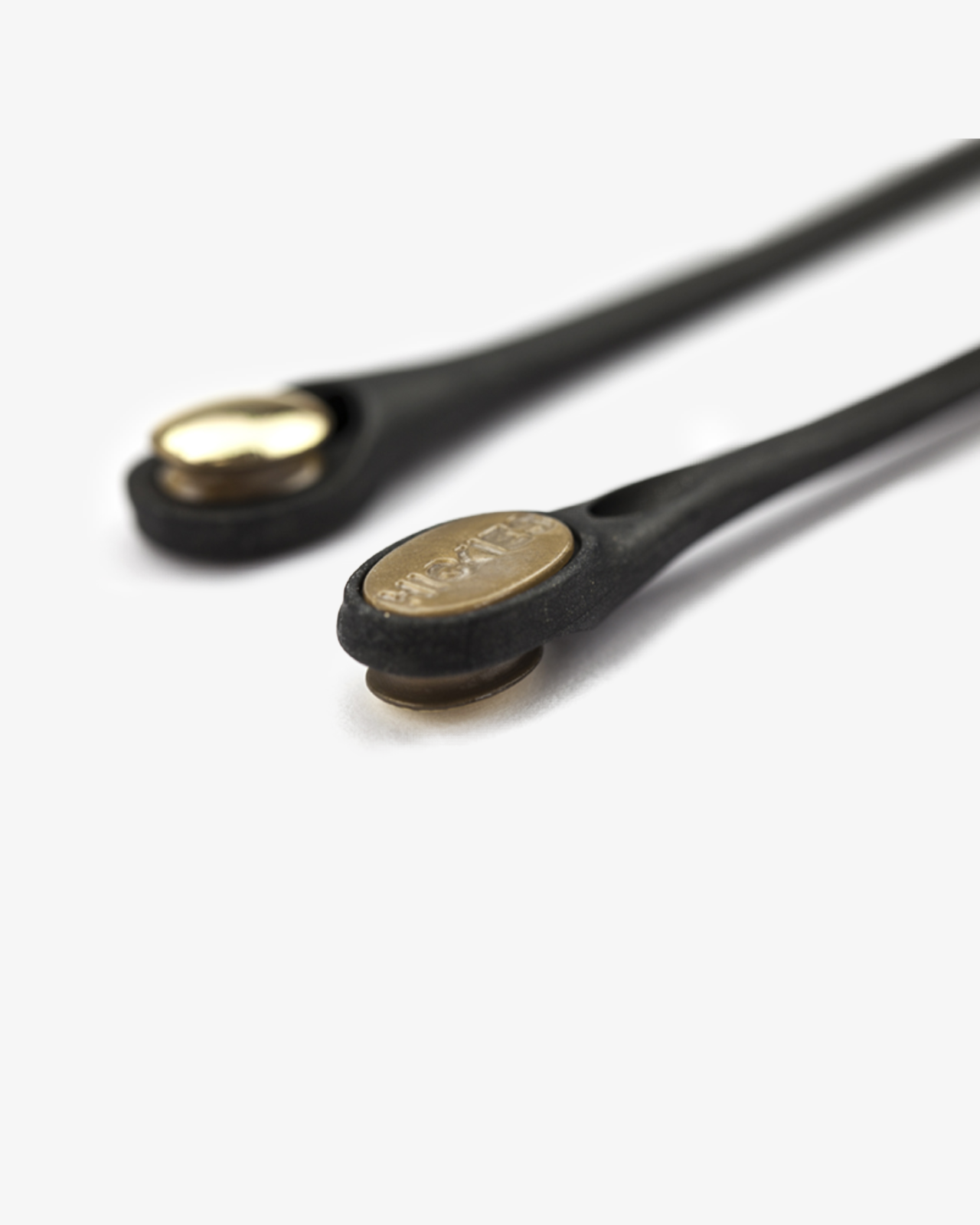 Image of Връзки HICKIES 2 METALLIC BLACK/GOLD - Ballistic-sport