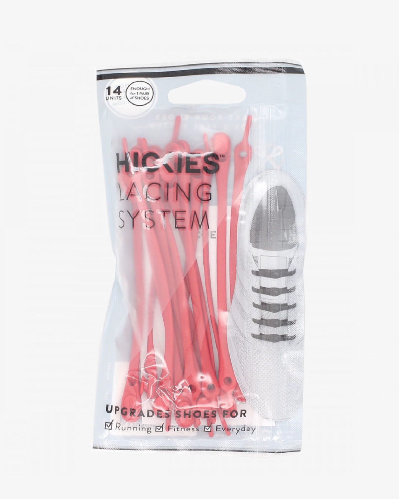 Унисекс връзки за обувки HICKIES 2 RED