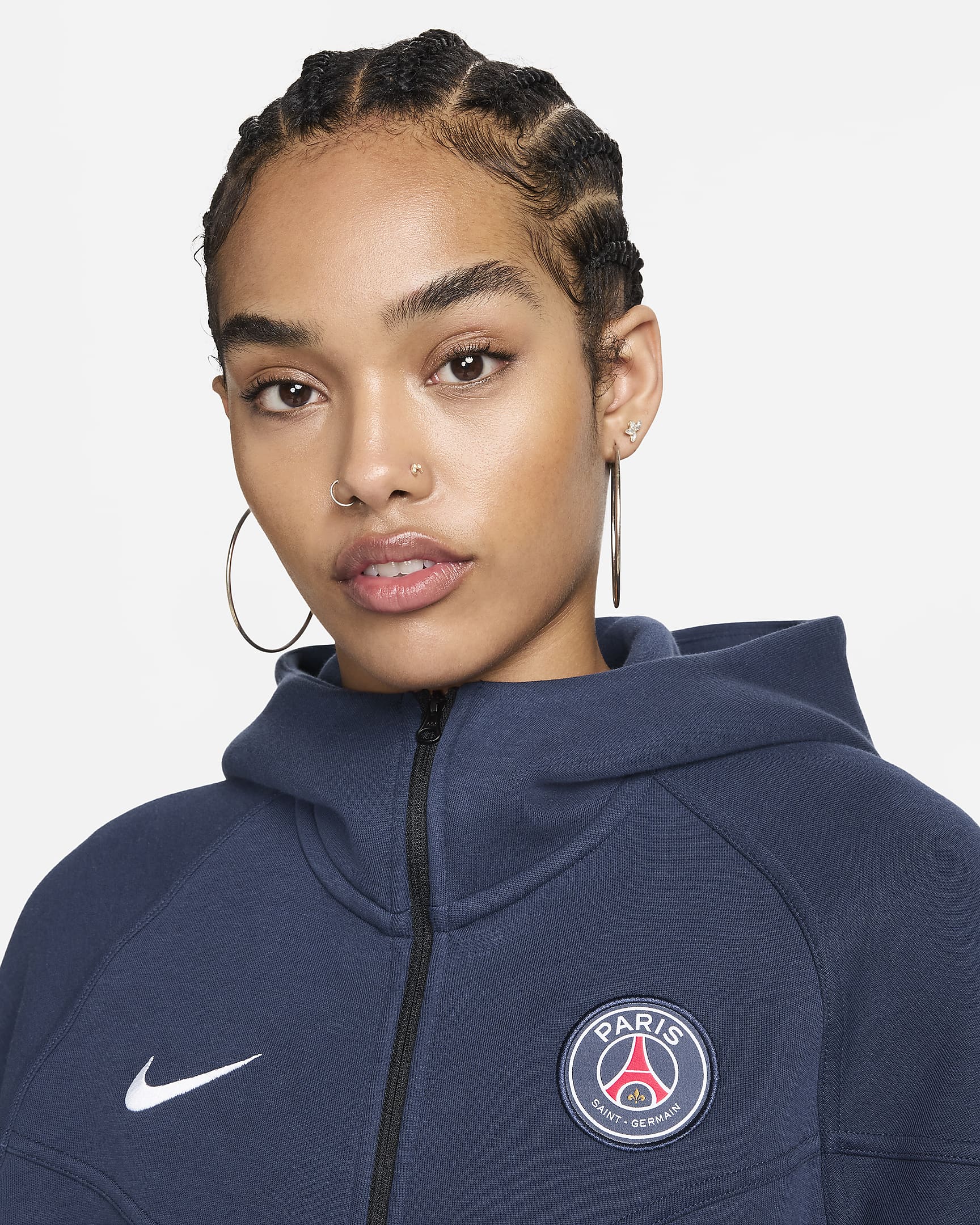Дамски Суитшърт NIKE PSG WNSW TCH FLC WR FZ HDY ESN - Ballistic-sport
