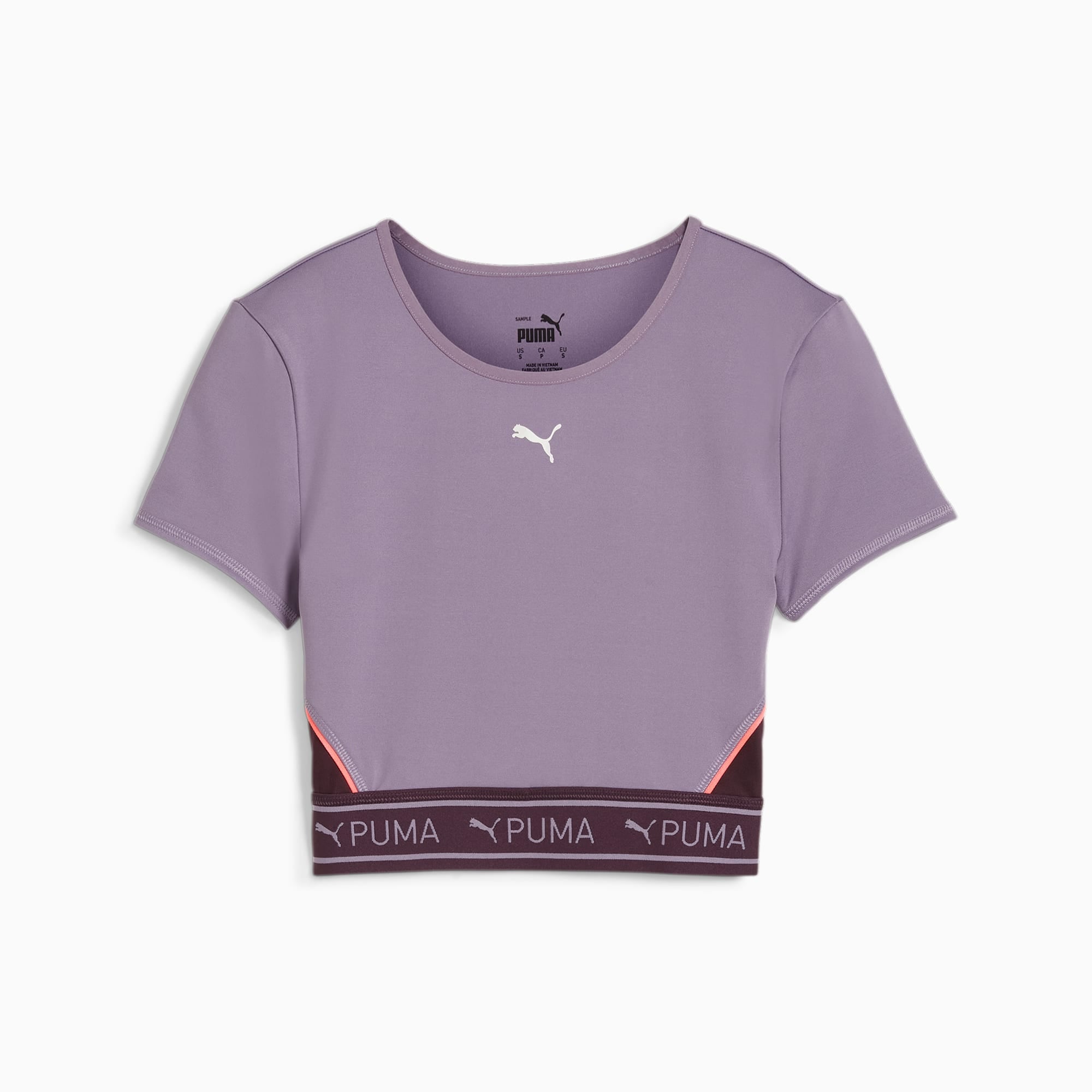 Image of Дамска Тениска PUMA PUMA STRONG BABY TEE - SHORT