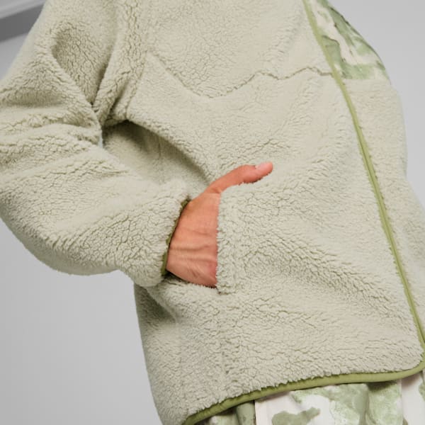 Image of Мъжко Яке PUMA PUMATECH HIKING IS A TEAM SPORT Sherpa Track Jacket
