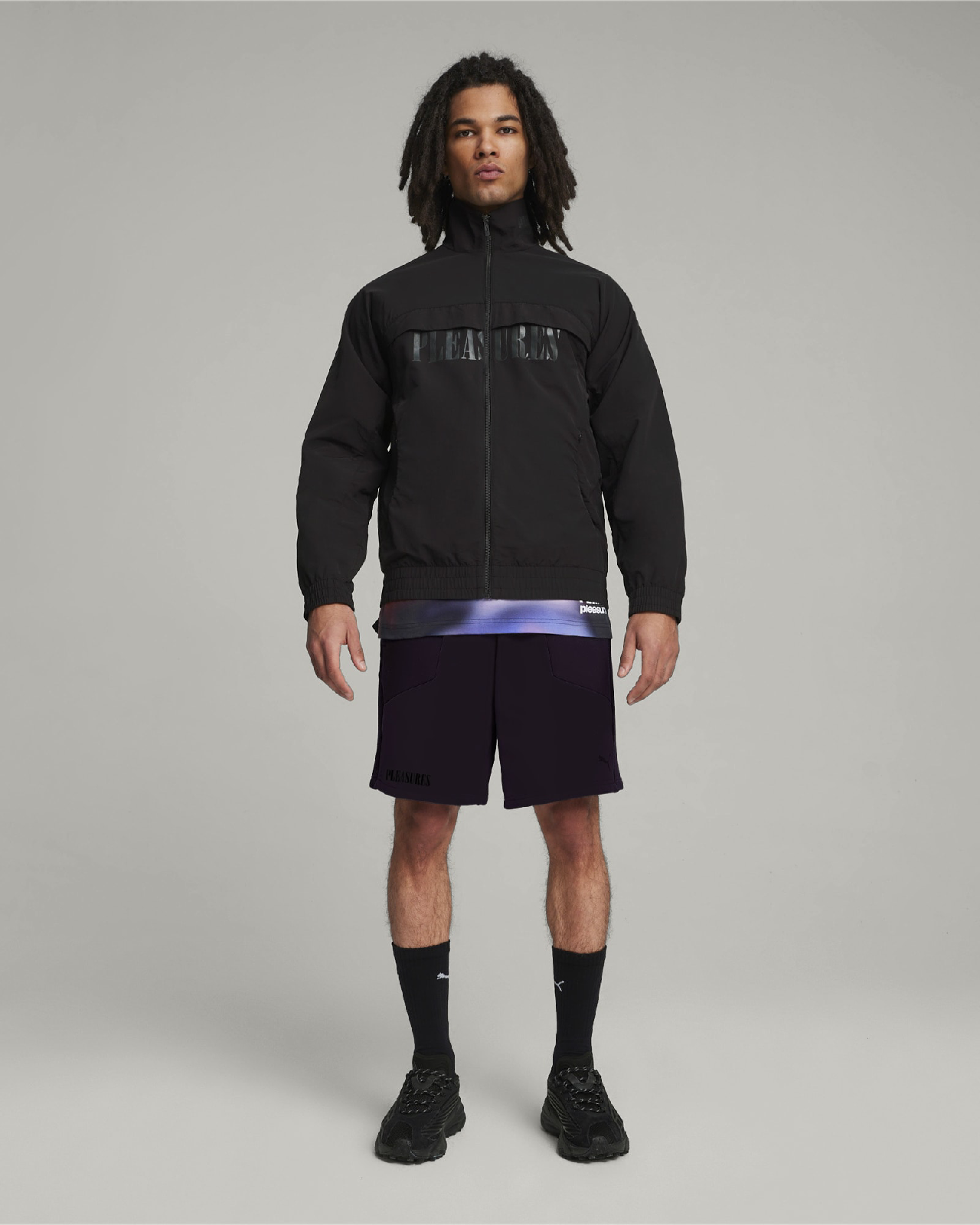 Image of Мъжки Къс панталон PUMA x PLEASURES Shorts - Ballistic-sport