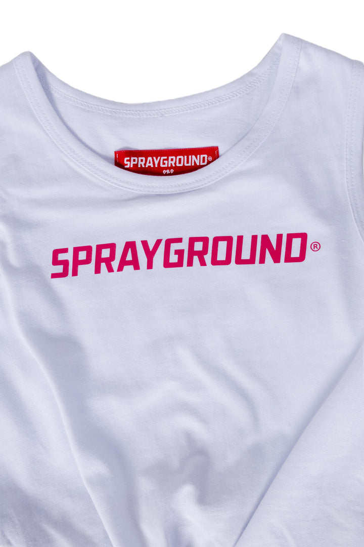 Image of Юношеска Рокля SPRAYGROUND RAINBOW SHARKS IN THE JUNGLEDRESS WHITE J - Ballistic-sport