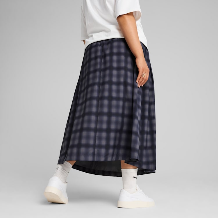 Image of Пола PUMA T7 ROAD TO UNITY Woven Midi AOP Skirt