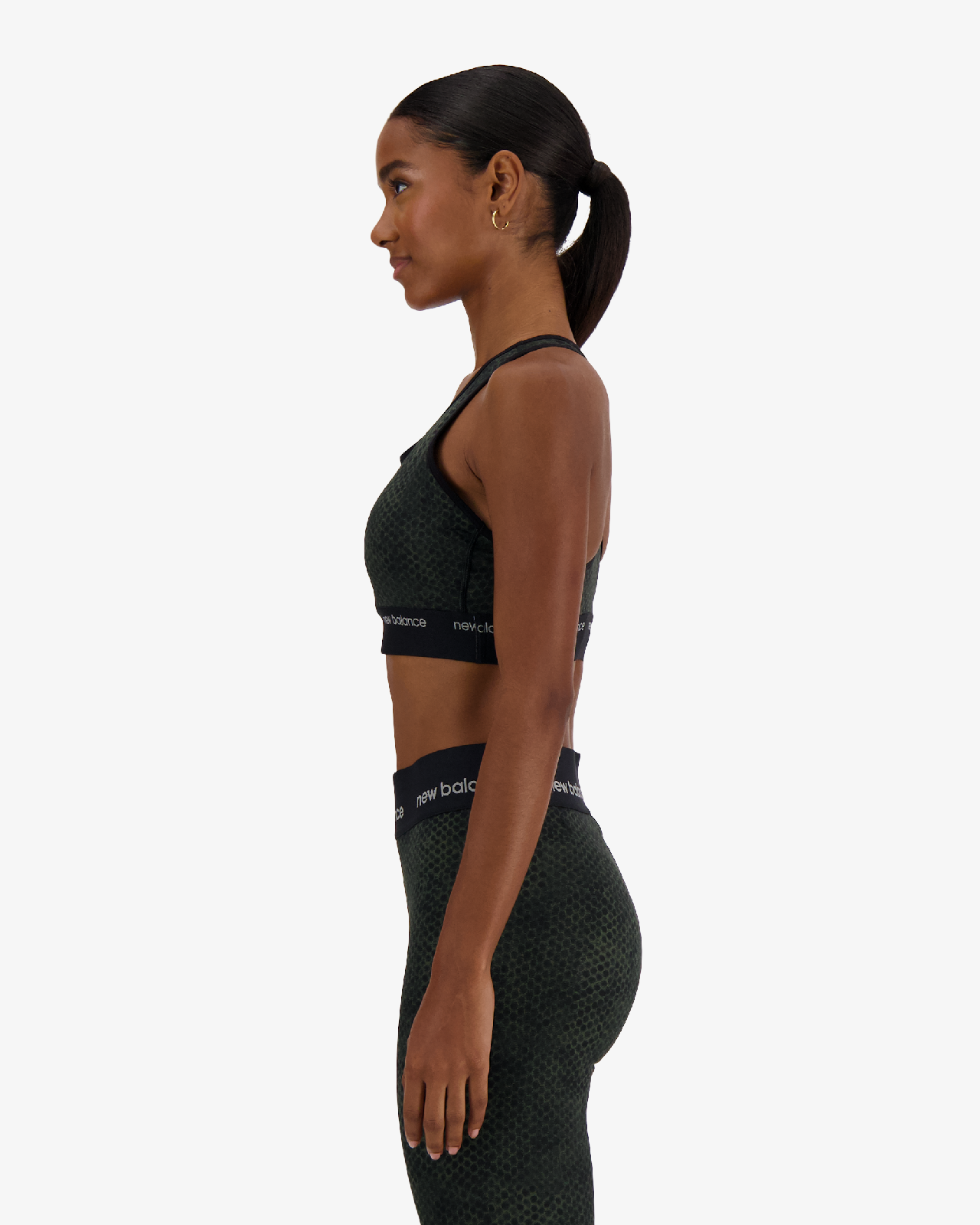 Image of Дамско Бюстие NEW BALANCE SHIRT  MEDIUM SUPPORT SLEEK PRINTED PACE BRA - Ballistic-sport