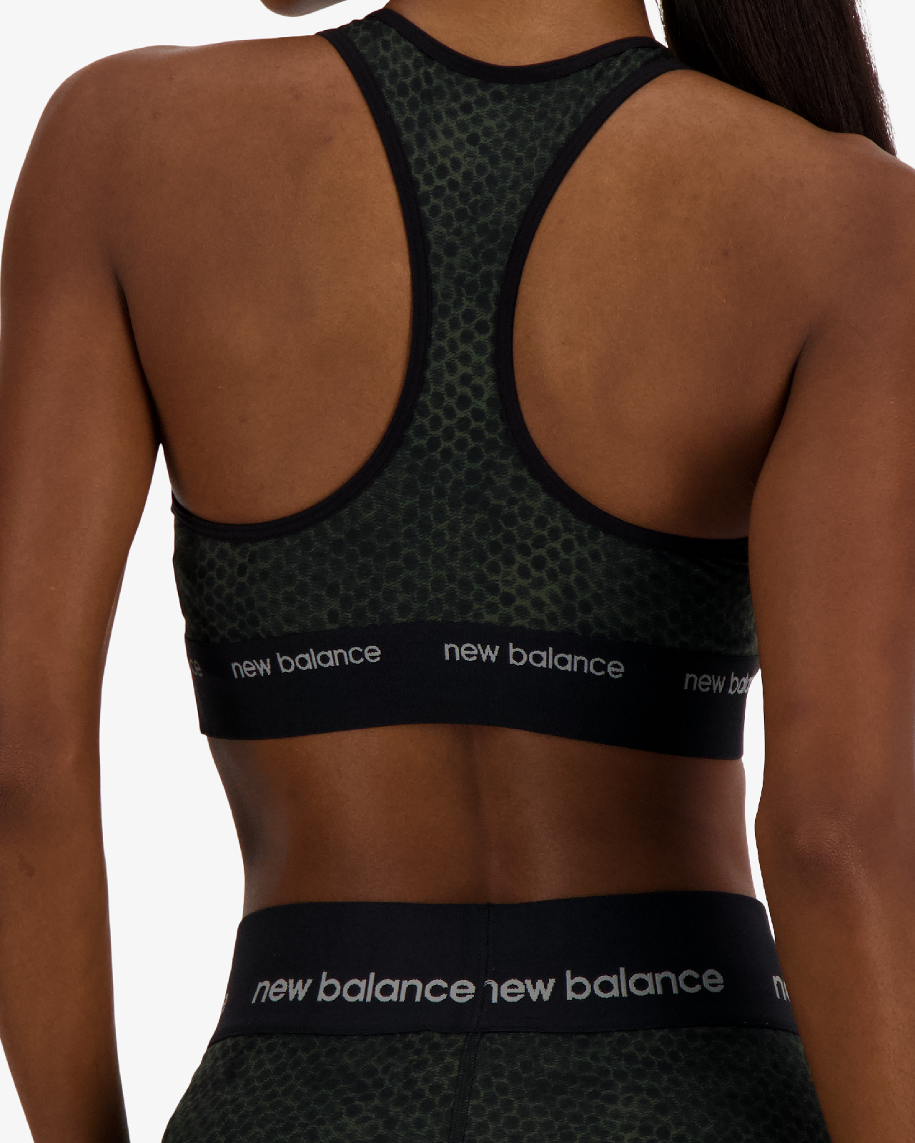 Image of Дамско Бюстие NEW BALANCE SHIRT  MEDIUM SUPPORT SLEEK PRINTED PACE BRA - Ballistic-sport