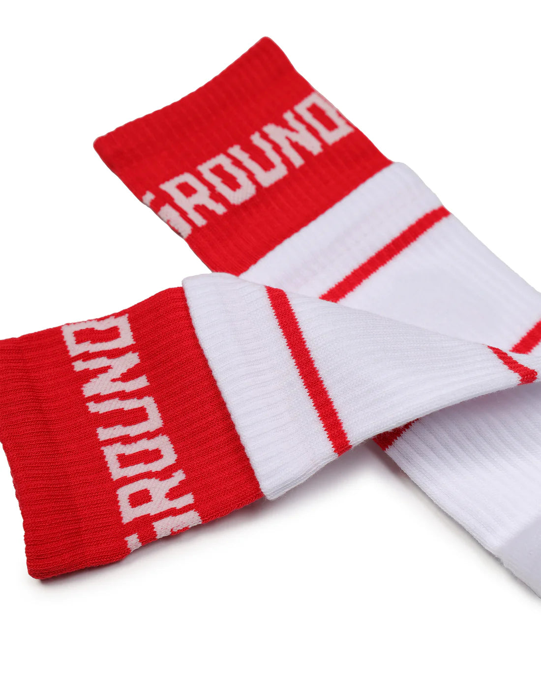 Image of Унисекс Чорапи SPRAYGROUND RED SPRAY SOCKS WHITE