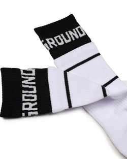 Image of Унисекс Чорапи SPRAYGROUND BLACK SPRAY SOCKS WHITE
