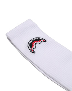 Image of Unisex Socks SPRAYGROUND SHARK SOCKS WHT