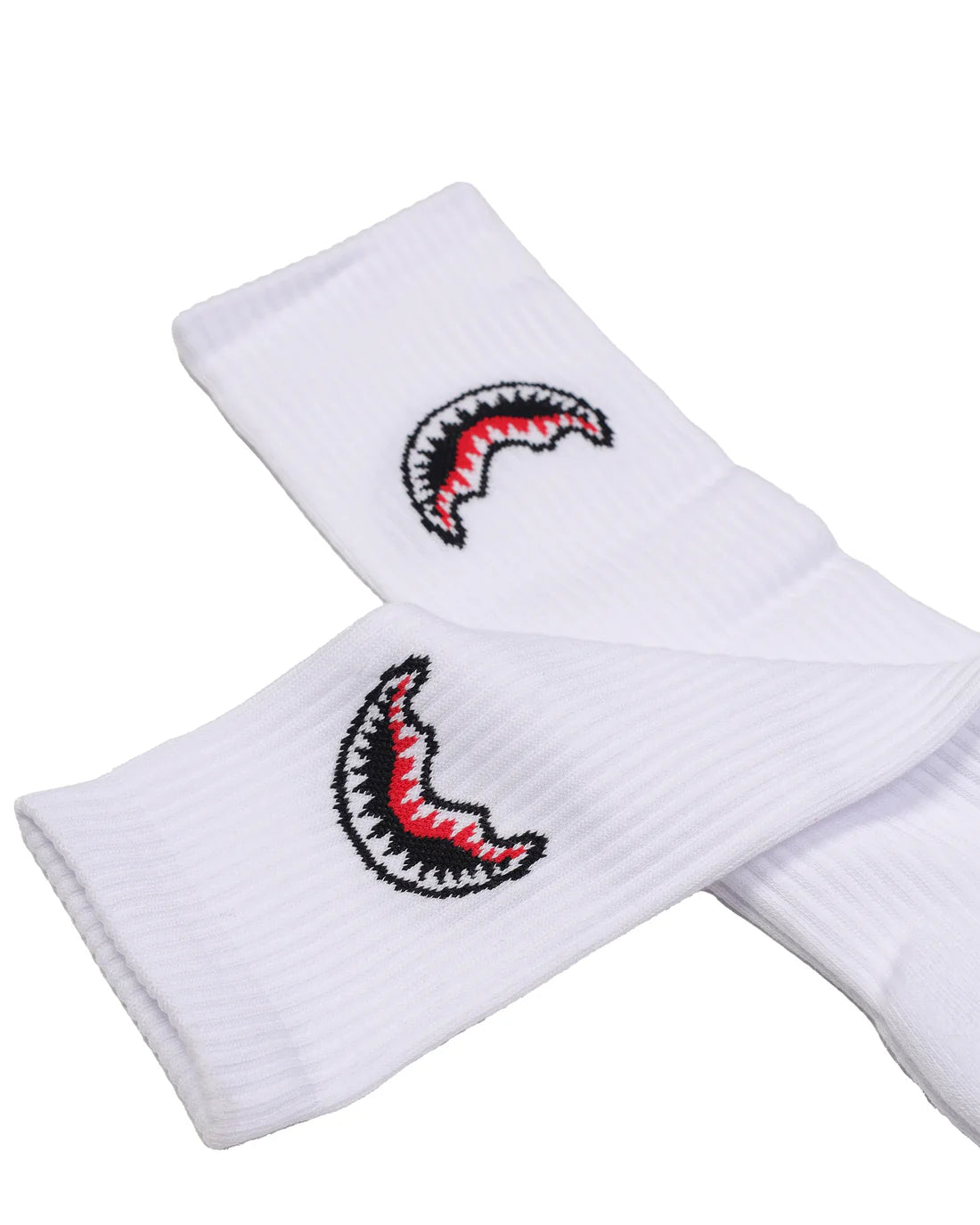 Image of Унисекс Чорапи SPRAYGROUND SHARK SOCKS WHT