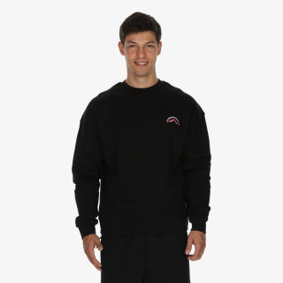 Image of Мъжки Суитшърт SPRAYGROUND BLOCK PARTY CREWNECK BLK SP783GBLK- Ballistic sport, Балистик