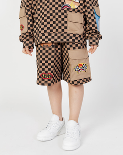 Image of Юношески Къс панталон SPRAYGROUND DAKAR CHECKSHORTS - Ballistic-sport