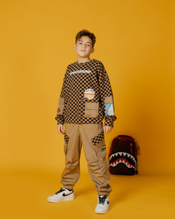 Image of Юношески Панталон SPRAYGROUND DAKAR PANTS - Ballistic-sport
