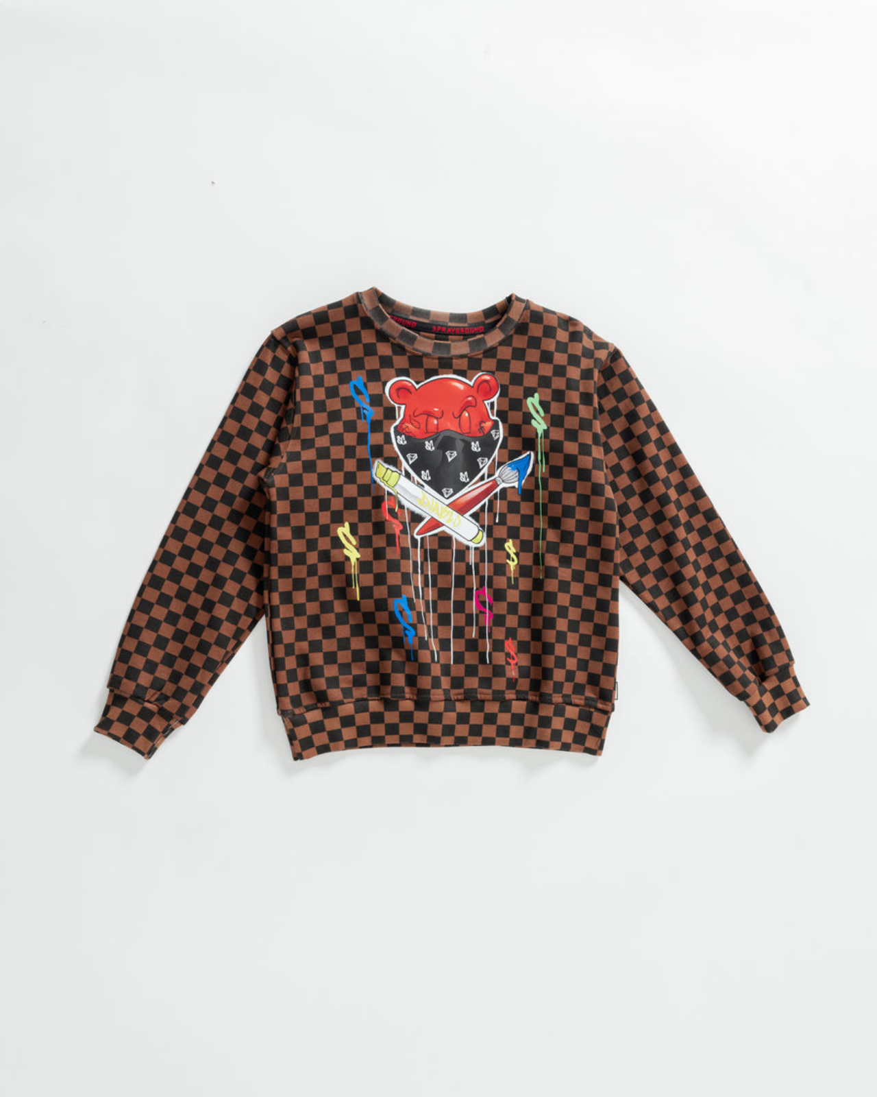 Детски Суитшърт SPRAYGROUND DIABLO BEAR HEAD CREW - Ballistic-sport