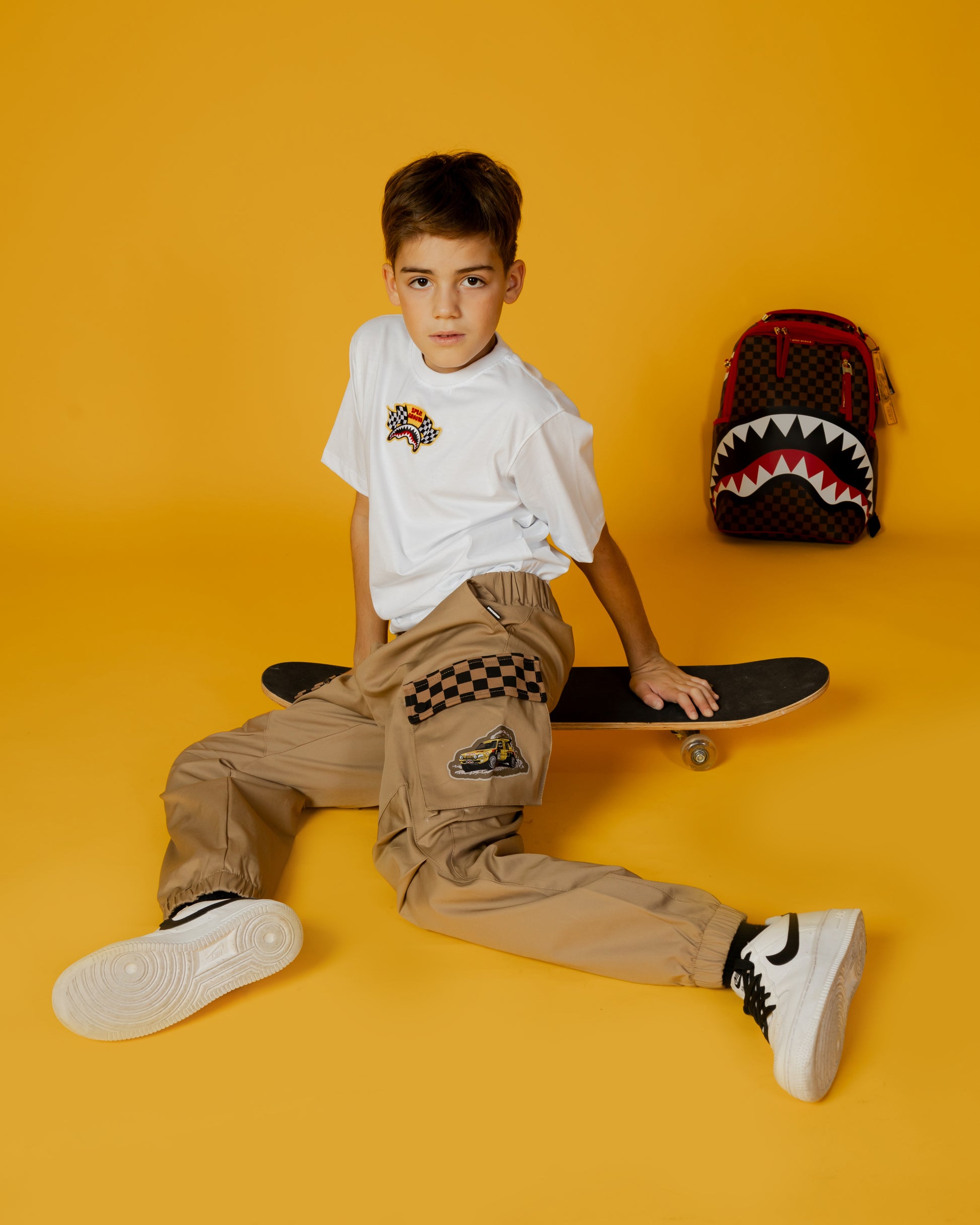 Детска Тениска SPRAYGROUND DAKAR T-SHIRT WHT - Ballistic-sport