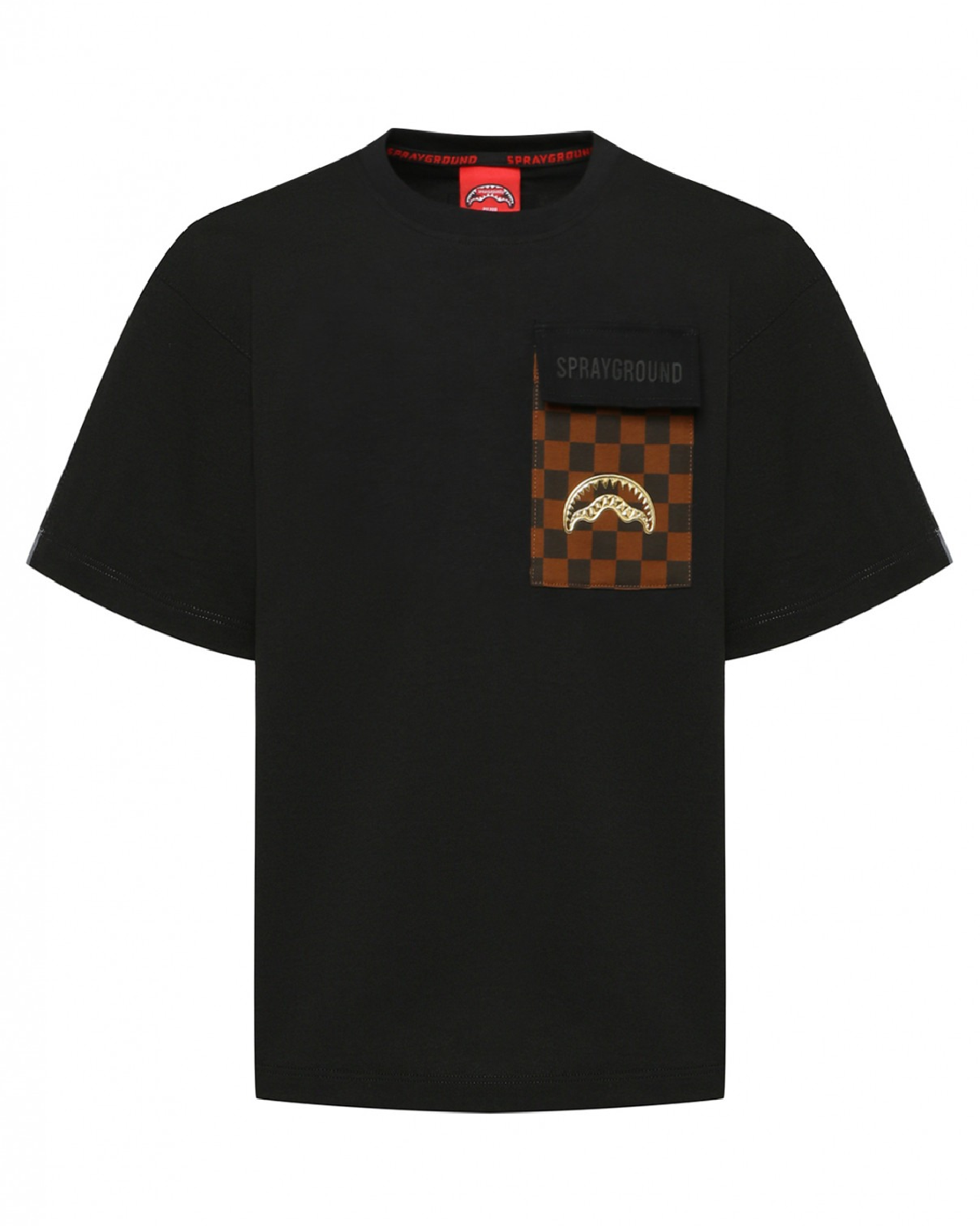 Image of Детска Тениска SPRAYGROUND SPECIAL OPS AIR CARGO OVER T-SHIRT BLK