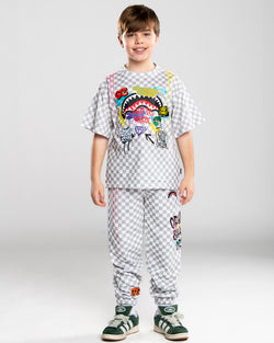 Image of Детски Панталон SPRAYGROUND SHARKS IN THE RIZZ BAGGY PANTS