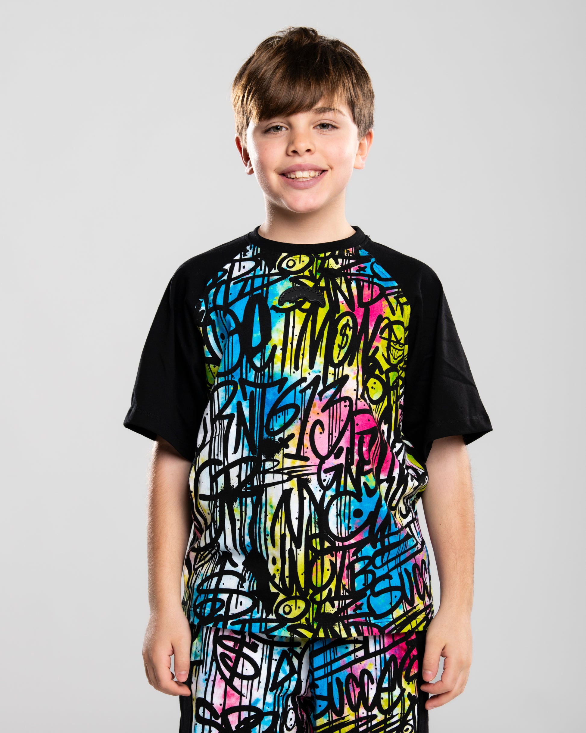 Детски Къс панталон SPRAYGROUND STREET ART SHORTS