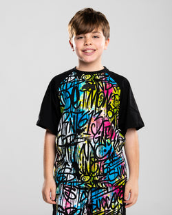 Image of Детски Къс панталон SPRAYGROUND STREET ART SHORTS
