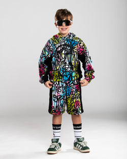 Image of Детски Суитшърт SPRAYGROUND STREET ART OVER HOODIE