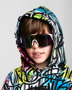 Image of Детски Суитшърт SPRAYGROUND STREET ART OVER HOODIE