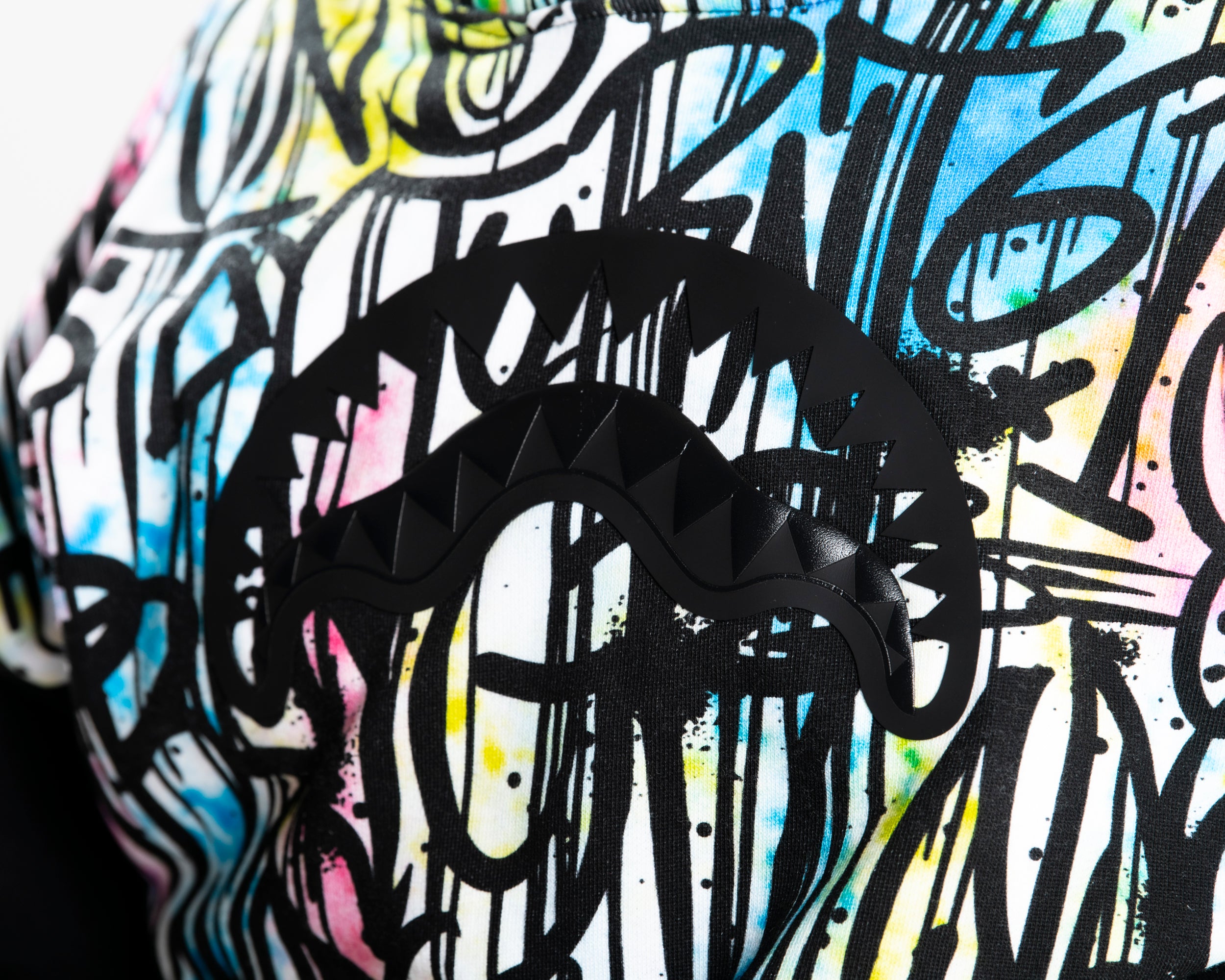 Image of Children's Sweatshirt SPRAYGROUND STREET ART OVER HOODIE