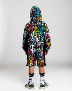 Image of Детски Суитшърт SPRAYGROUND STREET ART OVER HOODIE