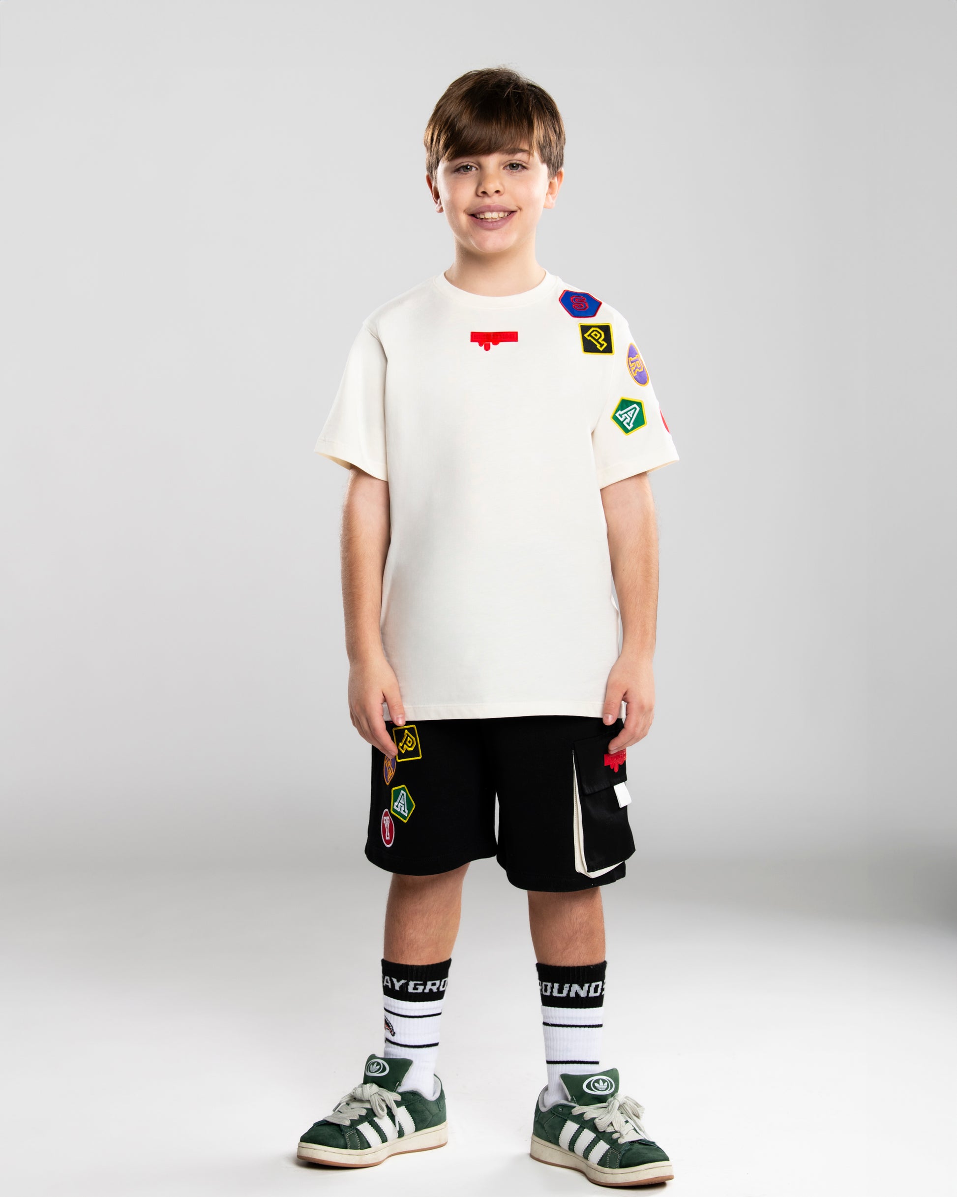 Children's shorts SPRAYGROUND BASIC NO BASIC SHORTS BLK