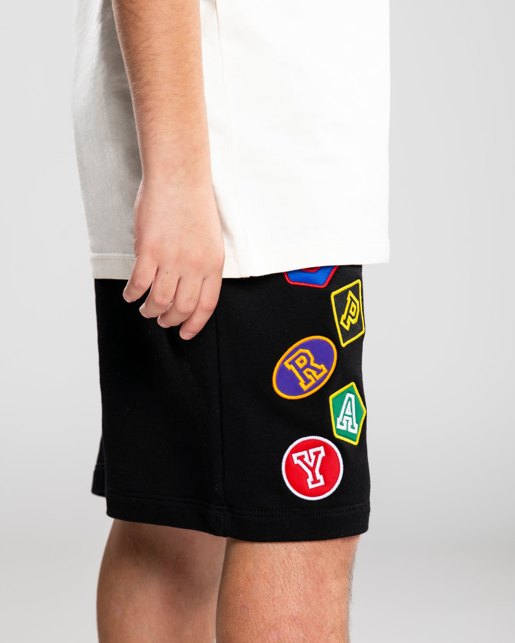 Image of Children's shorts SPRAYGROUND BASIC NO BASIC SHORTS BLK
