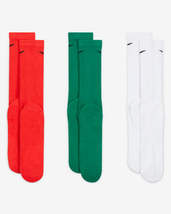 Image of Унисекс Чорапи NIKE U NK EVERYDAY PLUS CUSH CREW 3PR - 132 - Ballistic-sport