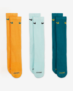 Image of Унисекс Чорапи NIKE U NK EVERYDAY PLUS CUSH CREW 3PR - 132 - Ballistic-sport