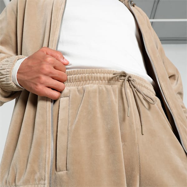 Unisex Pants PUMA T7 Oversized Velour Track Pants