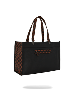 Image of Унисекс Чанта SPRAYGROUND DOSE OF CHECK DEUX TORTUGA TOTE