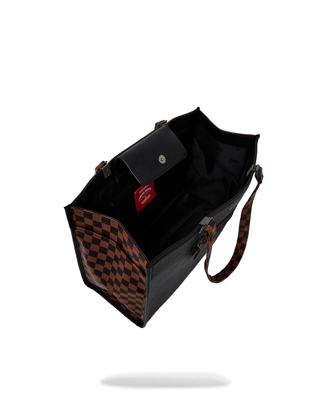 Image of Унисекс Чанта SPRAYGROUND DOSE OF CHECK DEUX TORTUGA TOTE